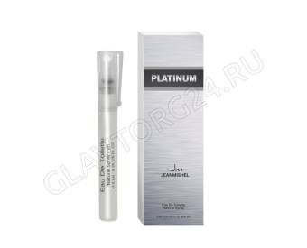 Туалетная вода мужская ручка Jeanmishel Platinum 8мл  РАСПРОДАЖА
