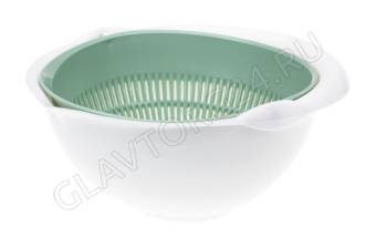 Дуршлаг двойной Фисташковый (10) М1129