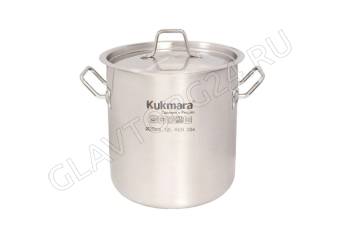 Кастрюля 12,0л нерж. 25см HoReCa мет/кр индукция (1) HRC-SP12025M
