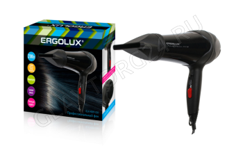 Фен ERGOLUX ELX-HD08-C02 ПРОМО 1200Вт черный 