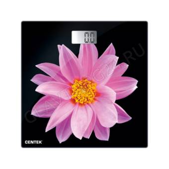 Весы напольные электронные CENTEK CT-2416 180кг Pink Flower 