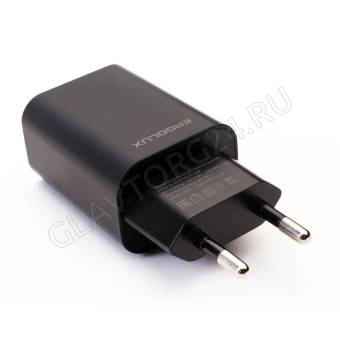 Зарядное устройство сетевое ERGOLUX ELX-РA01P-C02 Промо 1xUSB 5B 2A черный