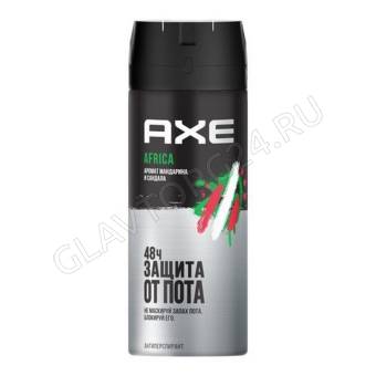 AXE дезодорант-аэрозоль 150мл д/муж  АФРИКА /6