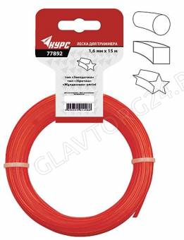 Леска для триммера "Звездочка" 3,0мм 25м/77900