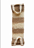 картинка Мочалка CASTOR из крапивы с ручками полосатая от компании ГлавТорг Красноярск