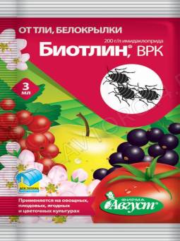 Биотлин 3мл от тли и др. сосущих вредителей