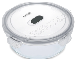 Контейнер 600мл Regent стекл. герметич. кругл. Linea Desco арт. 93-DE-CA-21-600