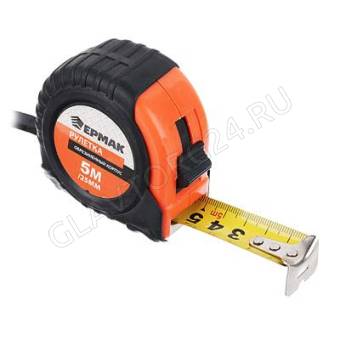 Рулетка ЕРМАК 5м обрезиненный корпус (25мм)