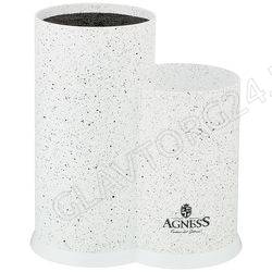 ПОДСТАВКА ДЛЯ НОЖЕЙ AGNESS УНИВЕРСАЛЬНАЯ, 20*12*22СМ/8 арт. 911-683