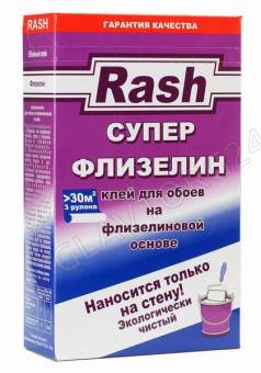 Обойный клей "Rash" супер флизелин 220гр/18
