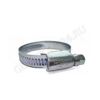 Хомут стальной винтовой 3" (52-76мм) 9мм CTM CHSV0003