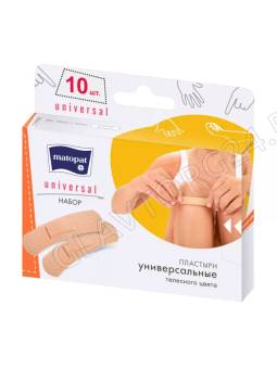 Косметические пластыри UNIVERSAL 19мм x 76мм, 10 шт./уп.