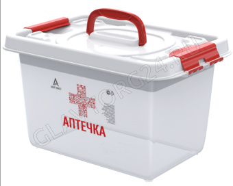 Бокс универсальный с вкладышем 10л (359*242*211м) Аптечка
