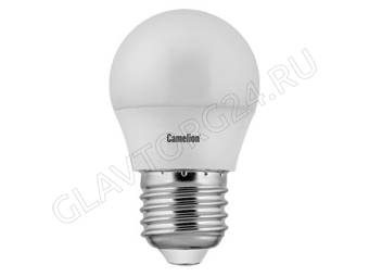 Лампа светод. Camelion LED7-G45/845/E27 (Эл.лампа светодиодная 7Вт 220В)