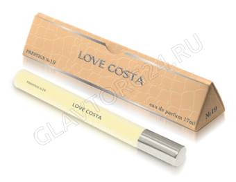 Туалетная вода женская ручка Prestige №19 Love Costa 17мл
