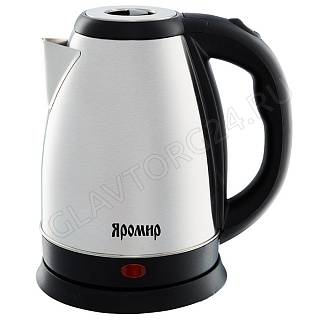 Чайник электрический ЯРОМИР ЯР-1004 1,5л 1,5кВт нерж.сталь