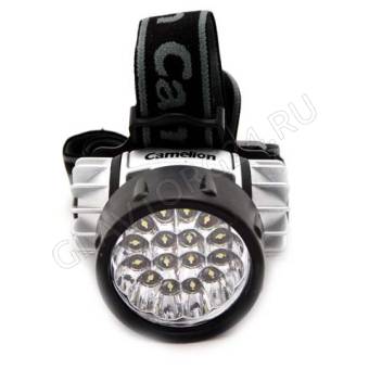Фонарик Camelion LED 5323-19Mx, налобный 3*AAA/6 шт
