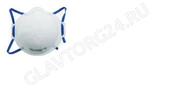 Полумаска фильтрующая, FFP1, полипропиленовая, 3-х слойная без клапана