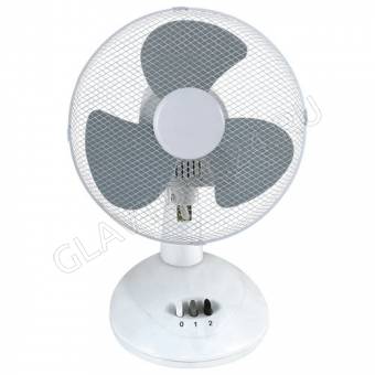 Вентилятор настольный SAKURA SA-13G 25Вт 22см бело-серый 