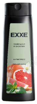 EXXE Гель для душа 400 мл "Грейпфрукт и базилик" /12