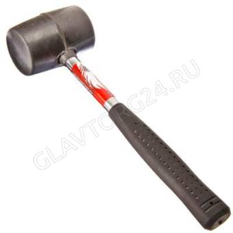 Киянка резиновая с металлической ручкой, 225гр
