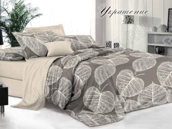 КПБ 1,5сп Bella Vita Premium Поплин УКРАШЕНИЕ Под143*215+Пр150*215+2Нав(70*70)