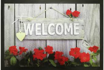 Коврик интерьерный "Welcome" 40*60см ,SANSTEP