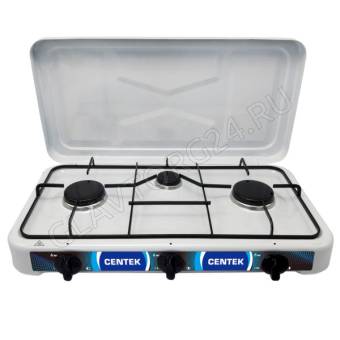 Плита газовая 3 конфорки CENTEK CT-1522 