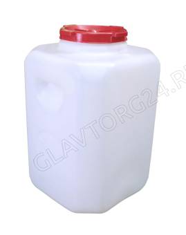 Канистра-бочка 50 л прямоуг. (горл. 215 мм) М297 Б/КРЫШКИ