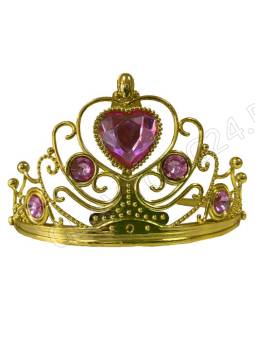 Маскарадная корона Лебедь в золоте 12x11x7,5см арт.88959 НГ