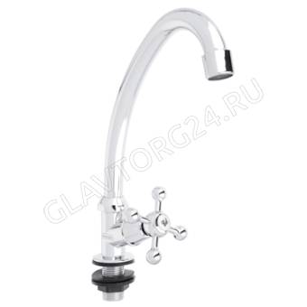 Кран для холодной воды SK301, керам. кран-букса 1/2, цинк СоюзКран
