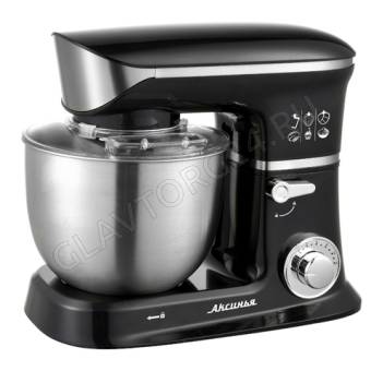 Миксер планетарный АКСИНЬЯ КС-407 5л 1200Вт 3 насадки черный