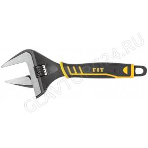 Ключ разводной "Стайл", узкие губки, шкала, экстра увелич.захват, прорезин. ручка  300 мм ( 60 мм )