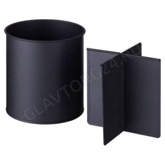 ПОДСТАВКА AGNESS ПОД КУХОННЫЕ ПРИБОРЫ, 14*15см, цвет: BLACK 790-398