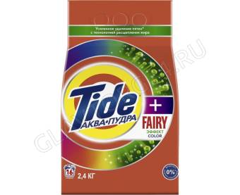 Тайд СМС Автомат 2,4 кг порошок  Fairy Эффект Color 