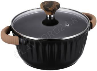 Кастрюля 2,6л Regent с крышкой 20см Linea FIAMMA индукция арт. 63-1420