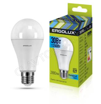 Лампа светод. Ergolux LED-A70-30W-E27-4K (ЛОН 30Вт E27 4500K 180-240В)