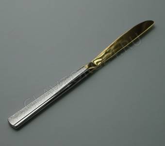 Нож столовый Торжество с частичным декоративным напылением М18 6/120 арт. н30м181/3