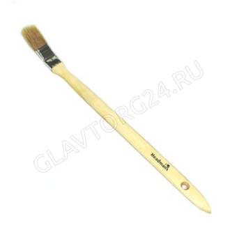 ЕРМАК Кисть радиаторная плоская нат. щетина 1,5" (38мм)