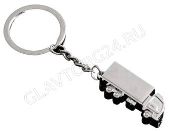 Брелок для ключей Cartage, "Грузовик", хром   5364729