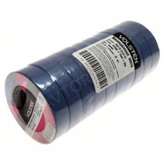 Изолента Volsten V02-7S-18*19-20 (0.18*19мм синяя) 20м