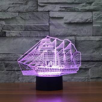 Ночник Camelion NL-404 (Led наст. свет-к, 3Вт, RGB, USB)