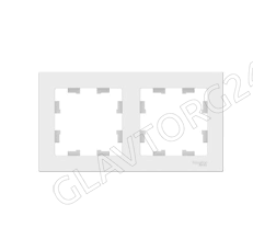 Рамка 2-м ATLAS DESIGN универс. бел. SchE ATN000102