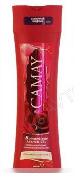 Камей гель д/душа 250мл Романтик/ Роза/12