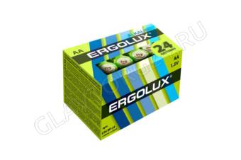 Батарейка NEW Ergolux  LR6 Alkaline BP-24 (LR6 BP-24, батарейка,1.5В) (дубль)