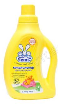 Ушастый нянь кондиционер д/белья 750мл алое