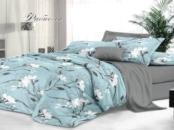 КПБ 1,5сп De Luxe Сатин ФАБИОЛА Под143*215+Пр150*215+2Нав(70*70)