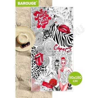 Покрывало пляжное 90*180см Barouge Cheers полиэстер арт. BBT-007