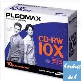 Диски SAMSUNG CD-RW 700mb.4x-10x Slim (10 шт) (200) цена за 1шт