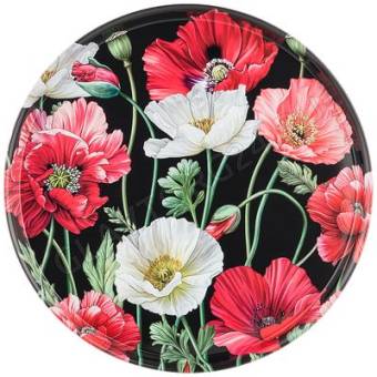 ПОДНОС СЕРВИРОВОЧНЫЙ AGNESS "МАКИ" 33*2,1 СМ/20 арт. 898-012